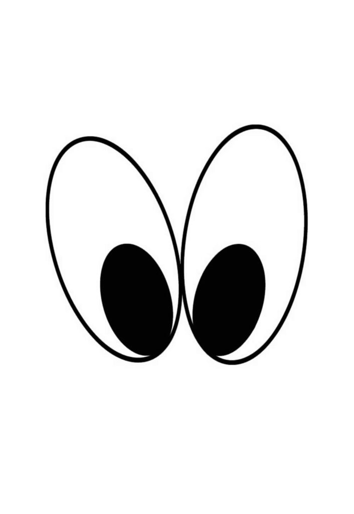 Moldes de Olhos Grandes