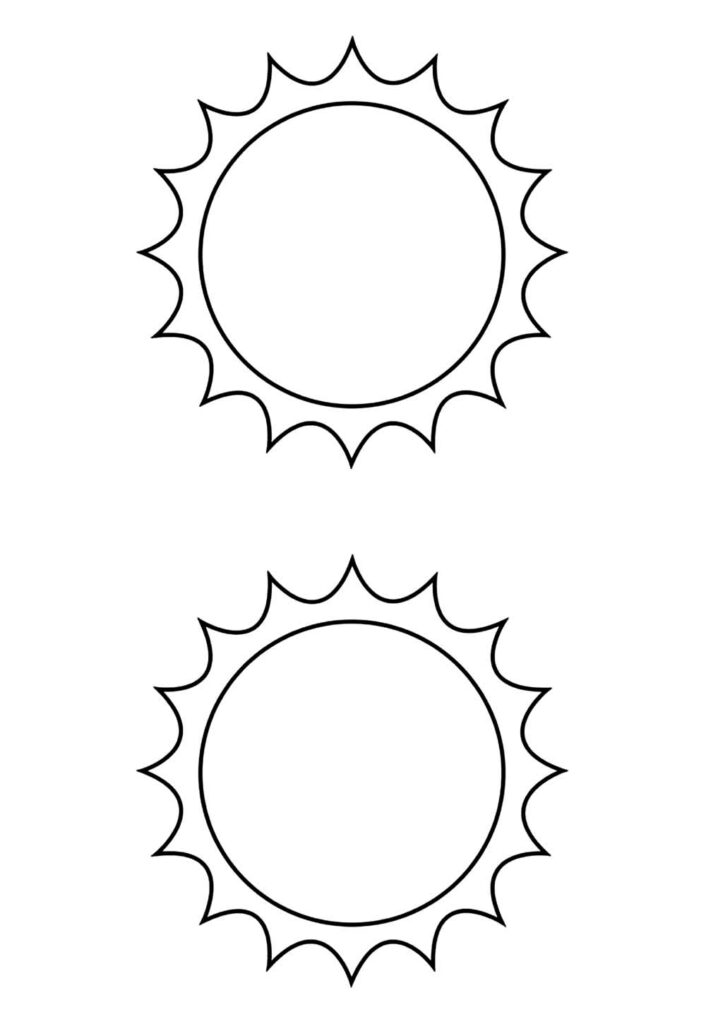Moldes Sol Enfeites Lembrancinhas