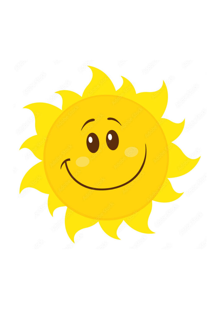 Moldes de Sol para imprimir