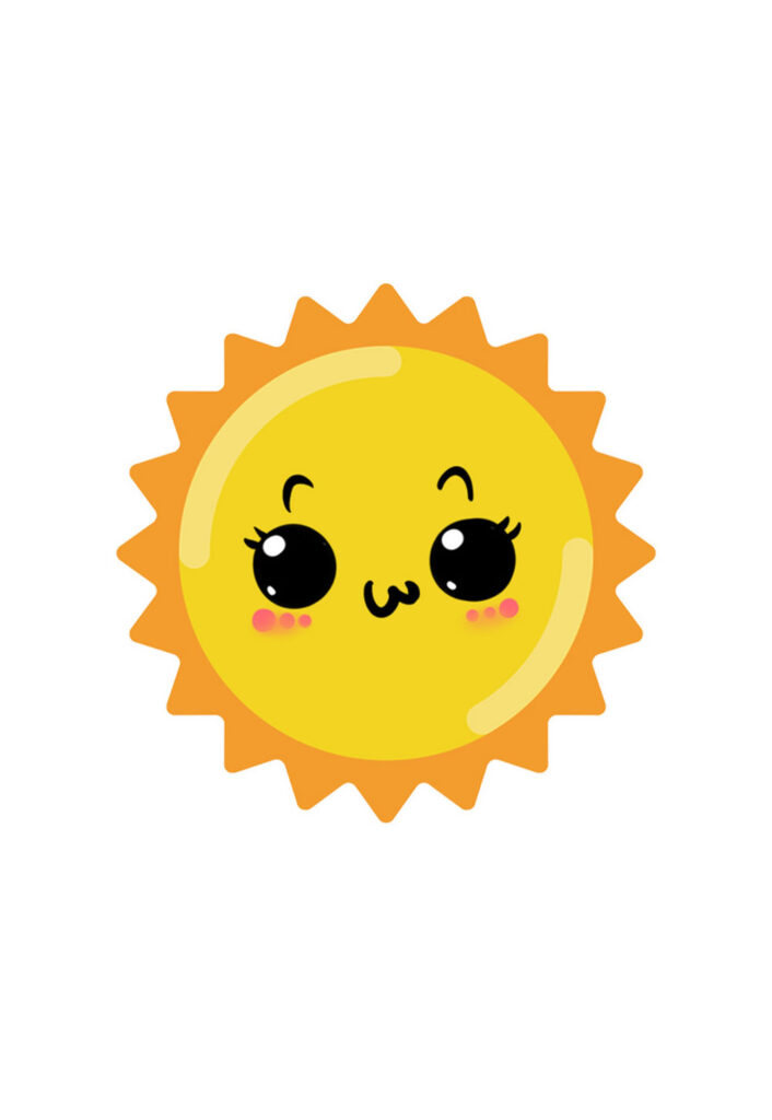 Moldes de Sol para Enfeite