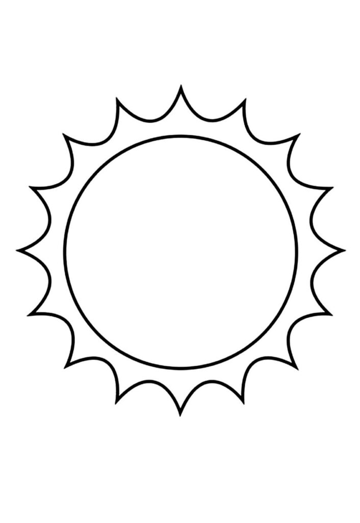 Molde Sol Enfeites Lembrancinhas
