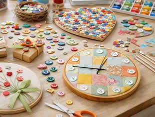 Artesanato Lindos com Botões