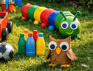 Brinquedo com Reciclagem