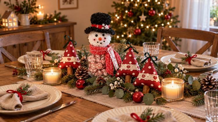 Decoração de Natal para Mesa
