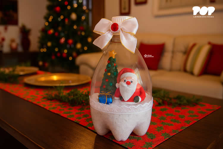Decoração com Reciclagem para o Natal