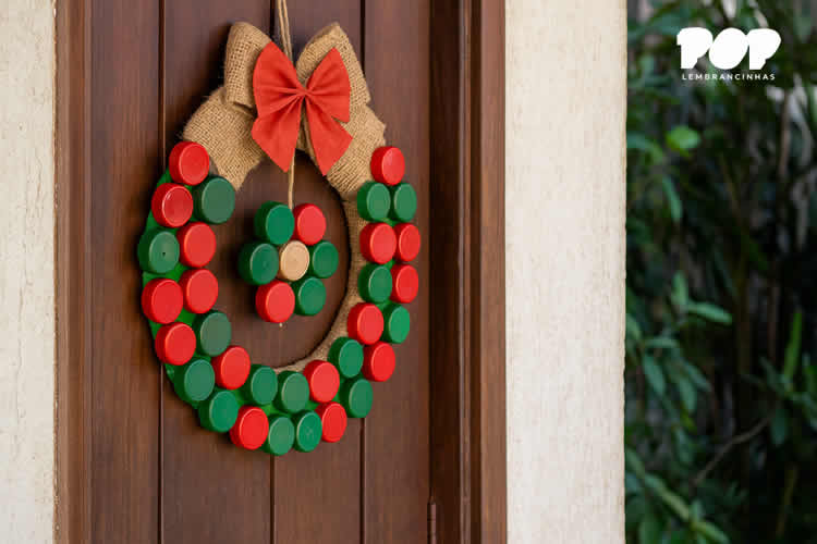 Guirlanda de Tampinhas