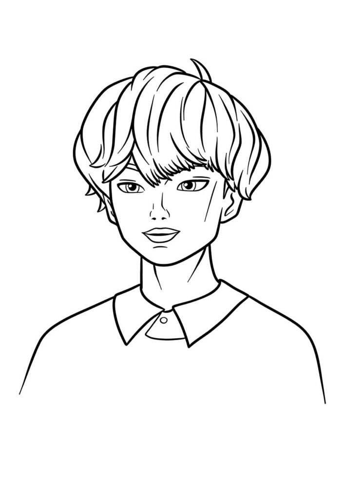 Desenho Saja Boys para colorir