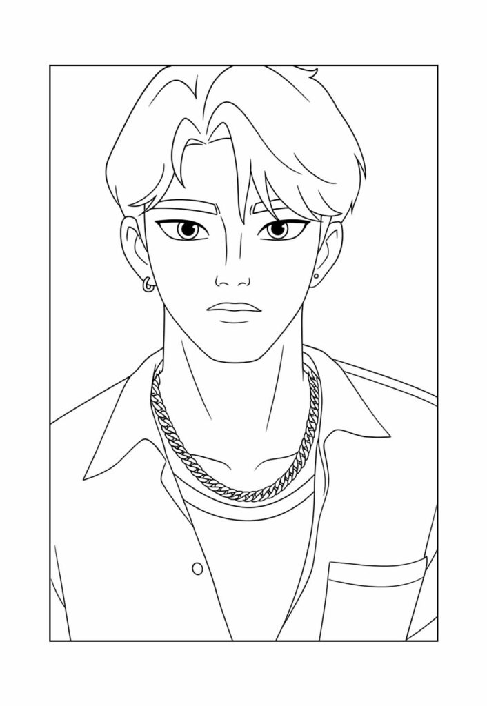 Desenho de Guerreiras do K-Pop