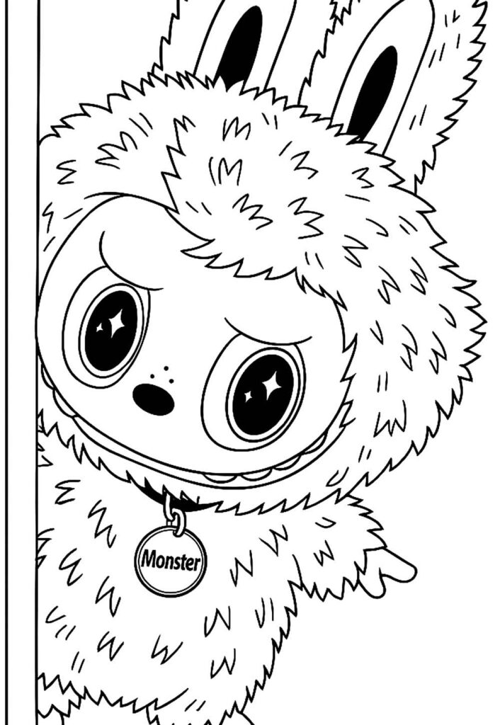 Desenho Labubu