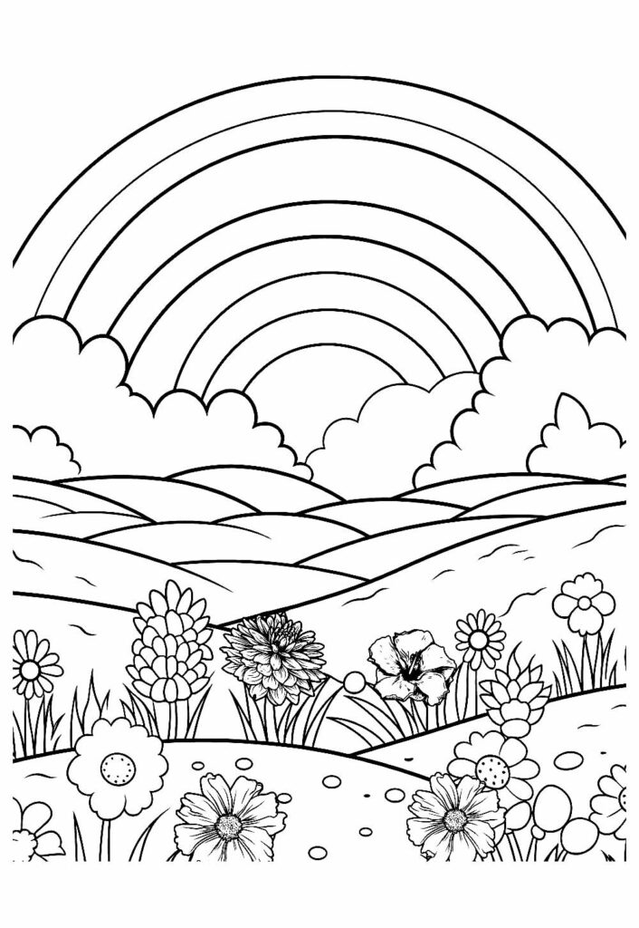 Desenhos Natureza Colorir