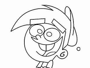 Desenhos dos Padrinhos Mágicos para imprimir