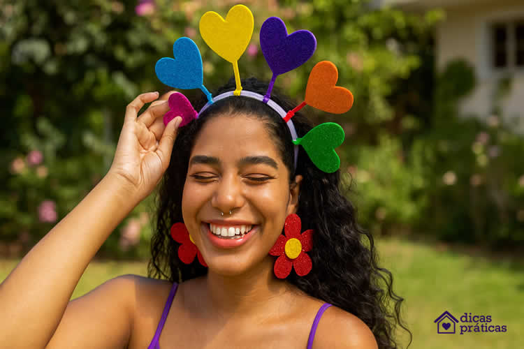 Tiara de EVA para Carnaval