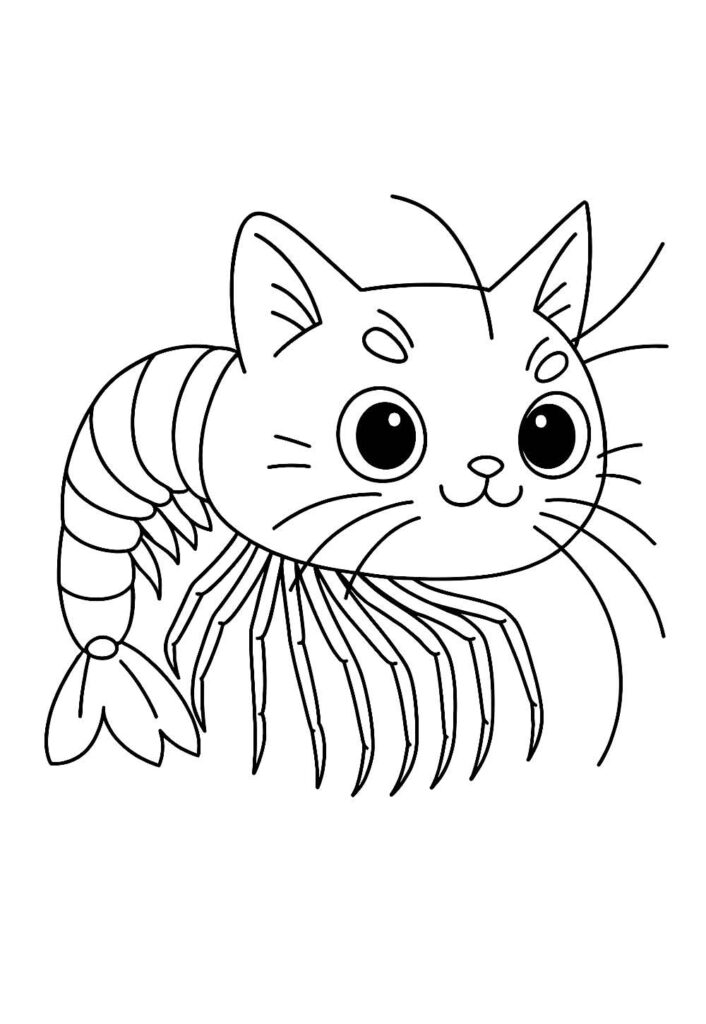 Desenhos Tralalero Tralala para colorir