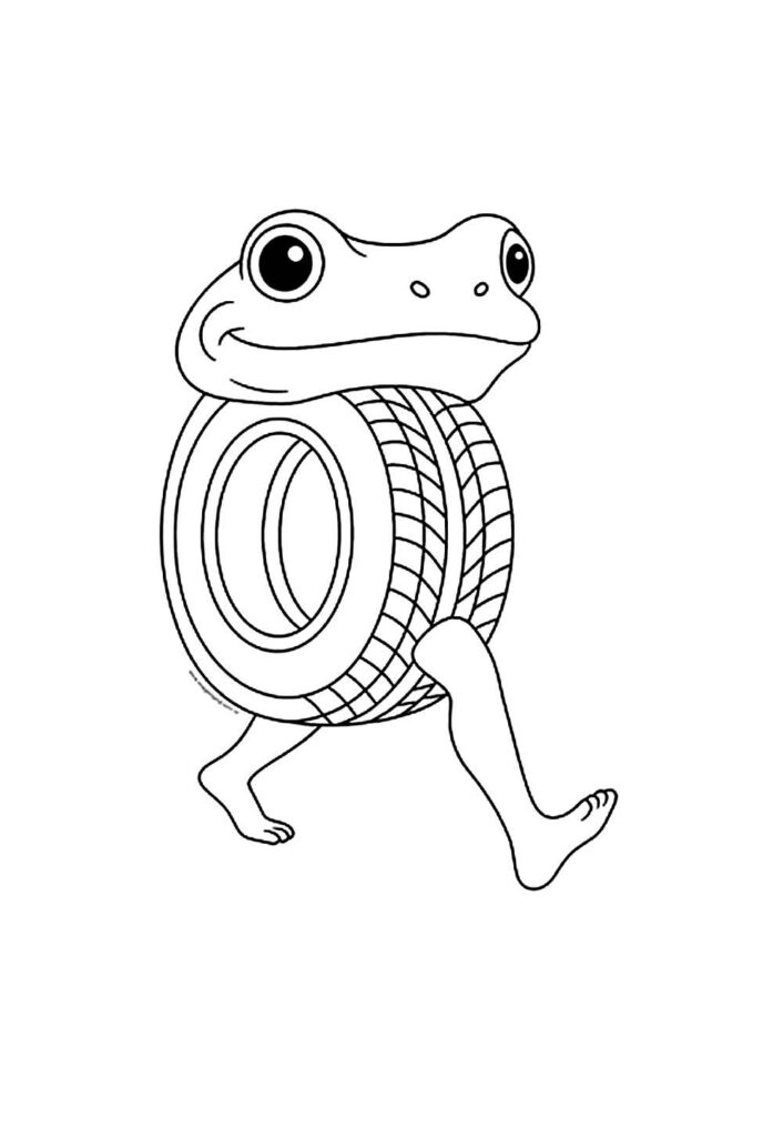 Desenho Tralalero Tralala - Sapo