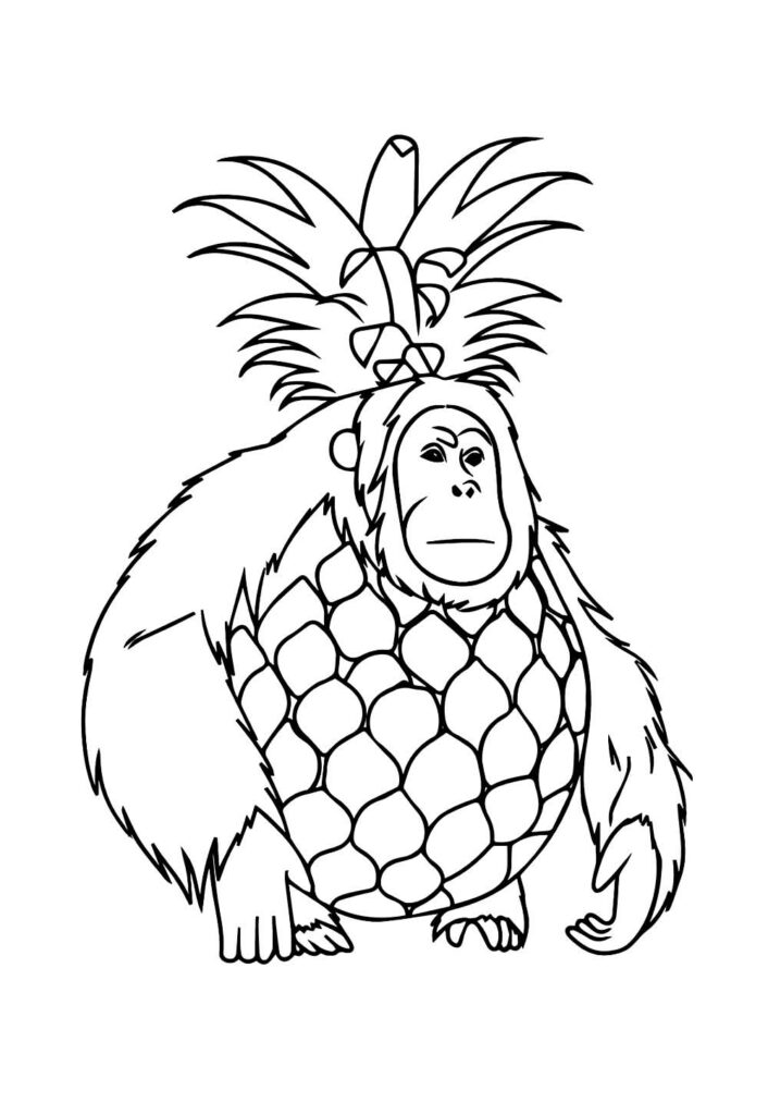 Desenho de Tralalero Tralala para colorir