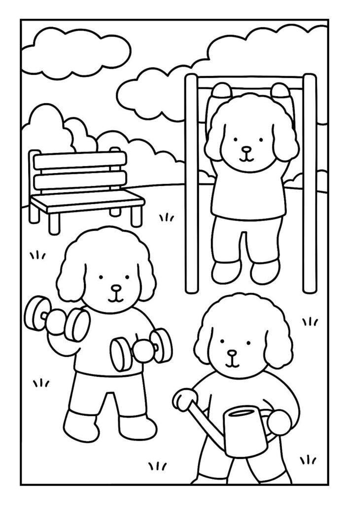 Desenhos Bobbie Goods Pintar - Malhando
