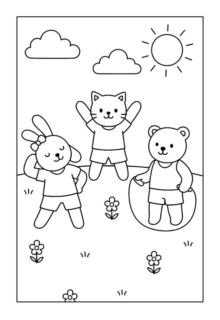 Desenho de Bobbie Goods para pintar