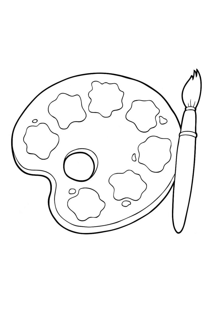 Desenhos de Aquarela para colorir