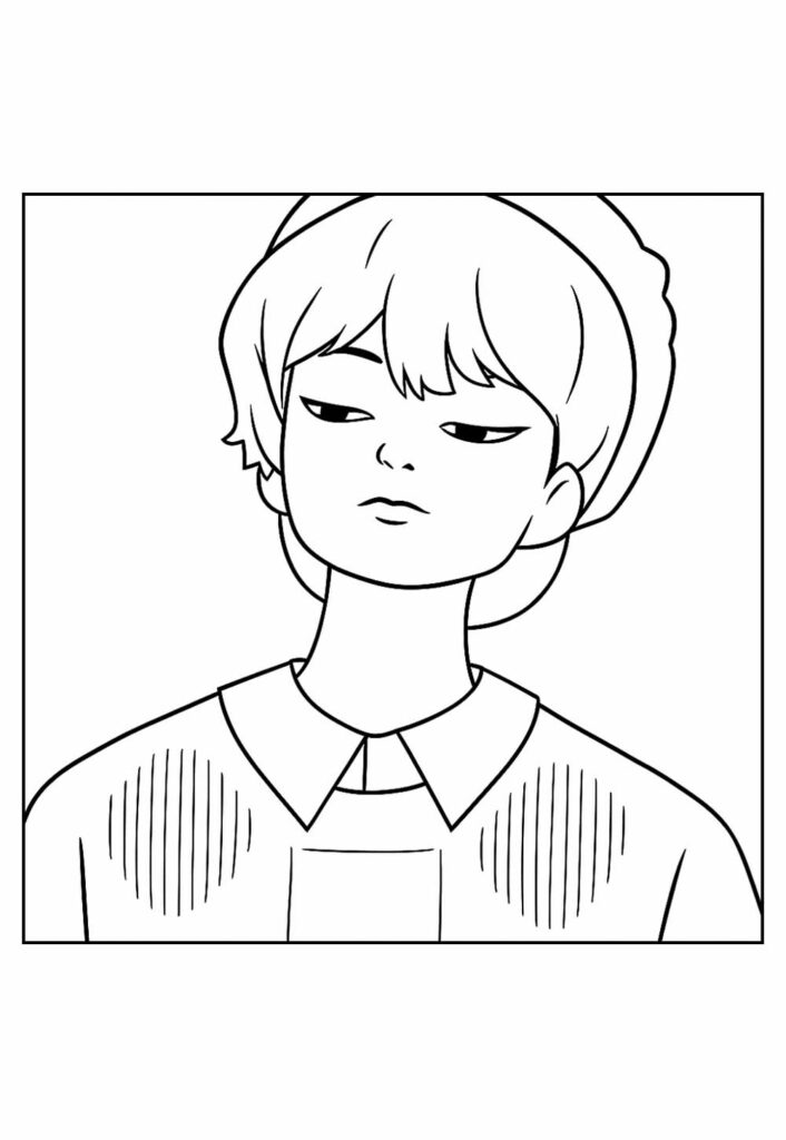Desenho de Baby Saja