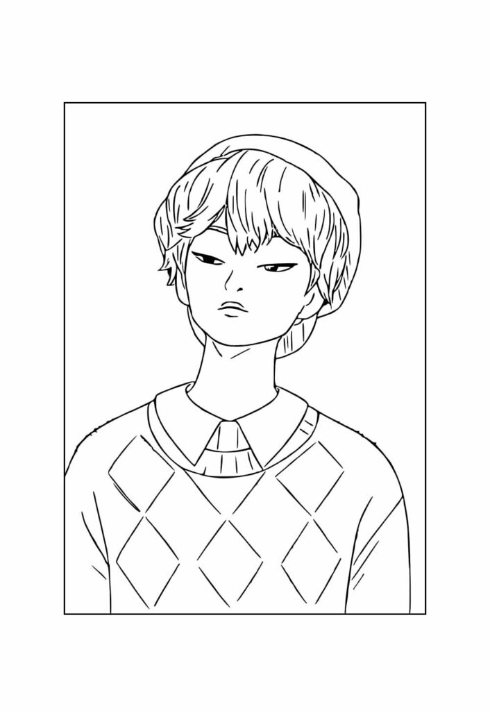 Desenhos de Baby Saja para colorir