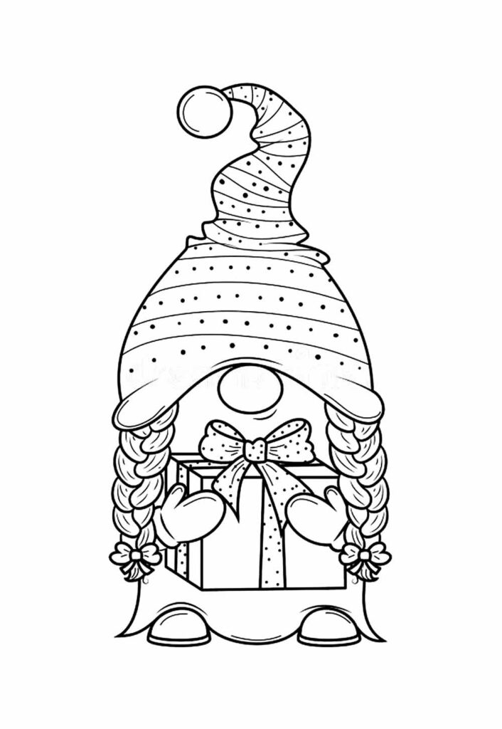 Desenho de Gnomo