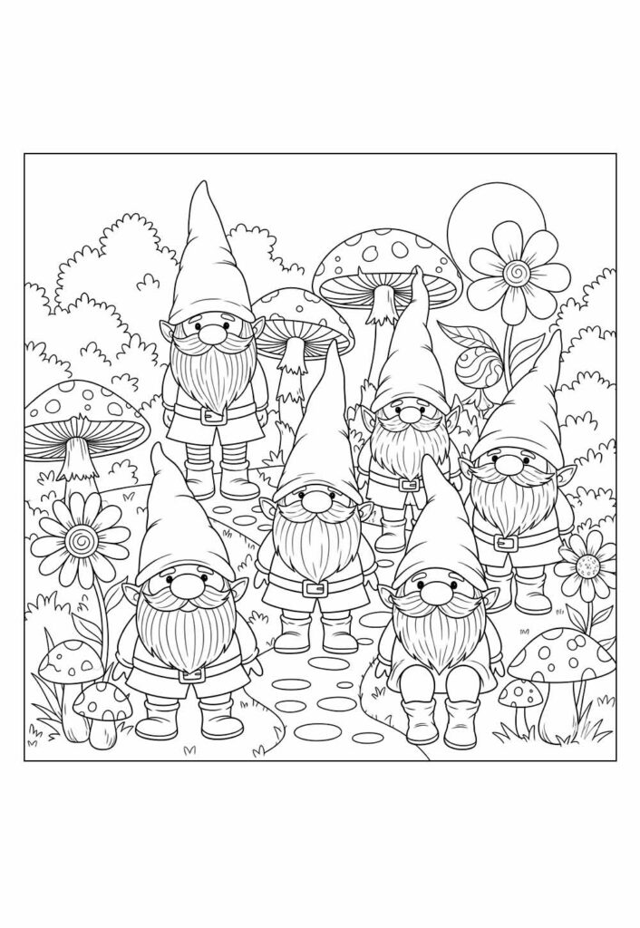 Desenhos de Gnomos