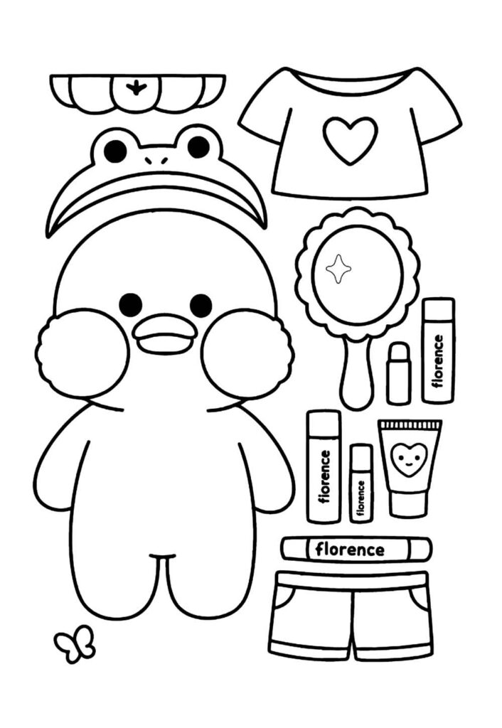Paper Duck para pintar