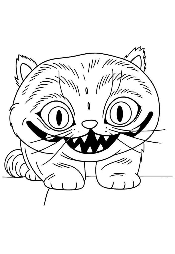Desenho do Tigre Derpy