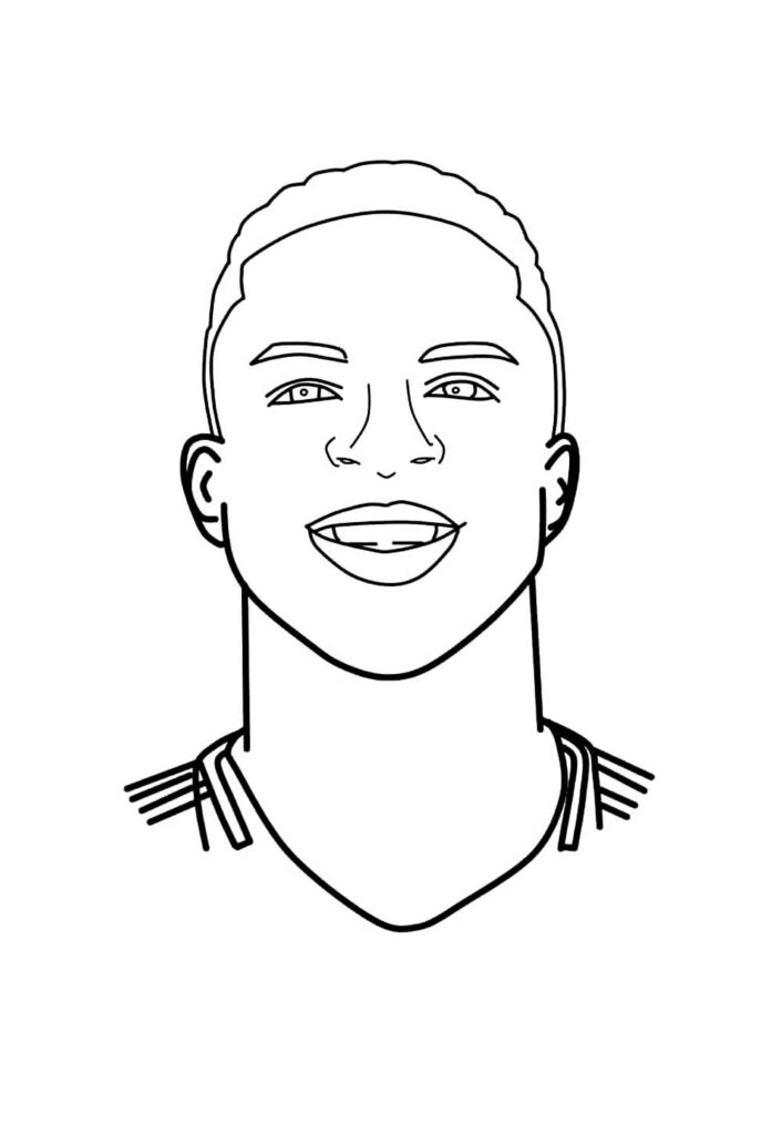 Desenho de Vinicius Júnior