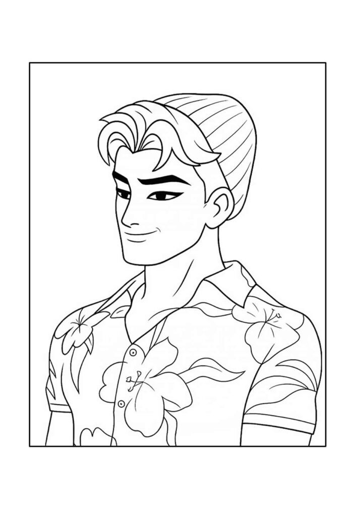 Desenhos de Abby Saja para colorir