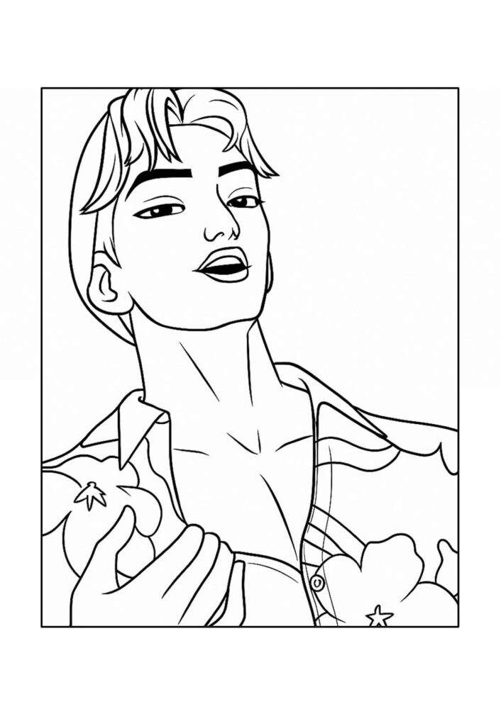 Desenho de Abby Saja para colorir