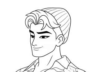Desenhos de Abby Saja para colorir