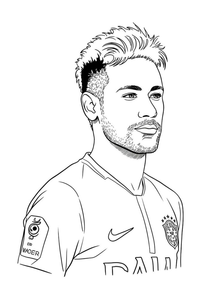 Desenho Neymar