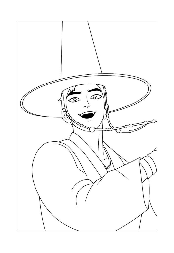 Desenhos de Jinu para pintar