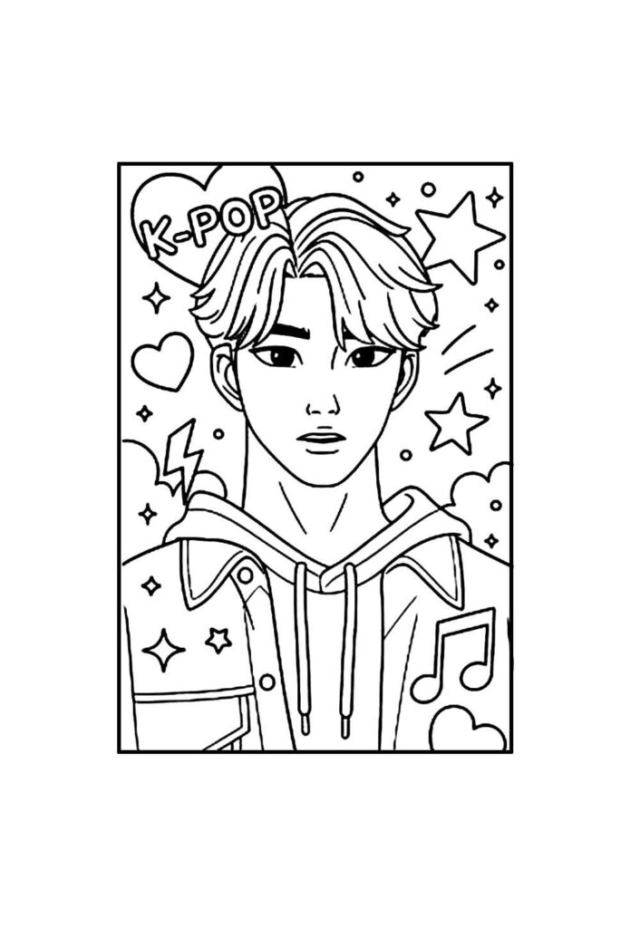 Desenho de Jinu para colorir