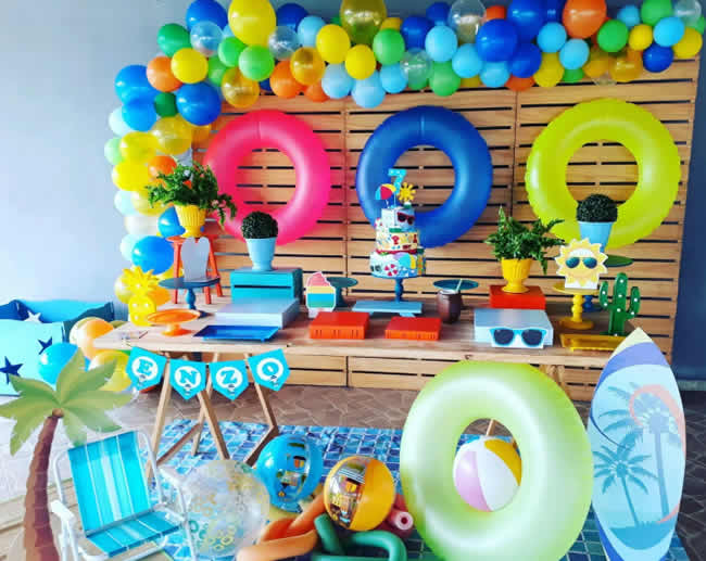 Festa na Piscina