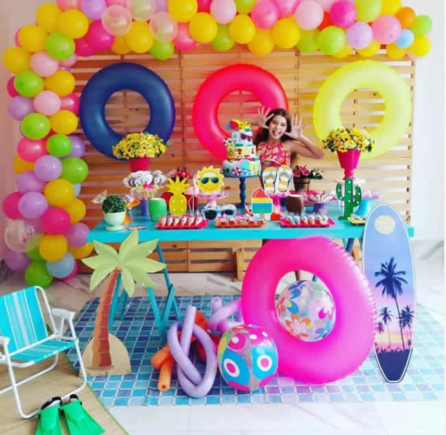 Festa na Piscina
