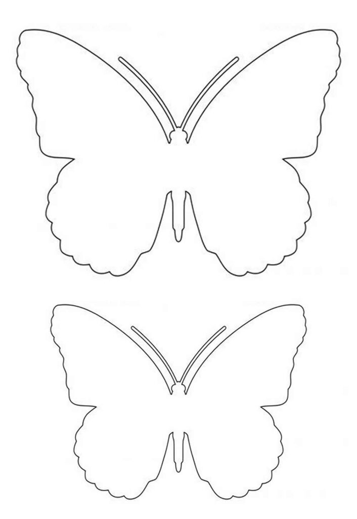 Molde de Borboleta