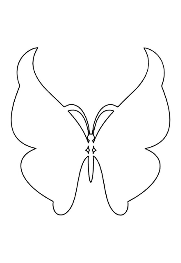 Molde de Borboleta