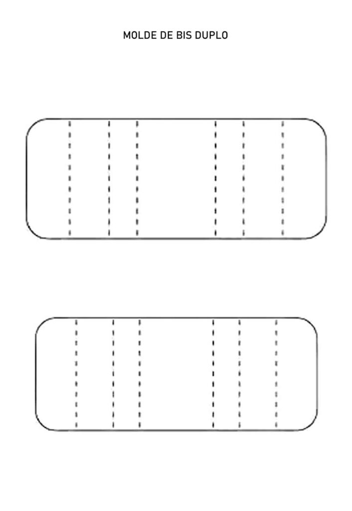 Moldes de Caixa de Bis Duplo