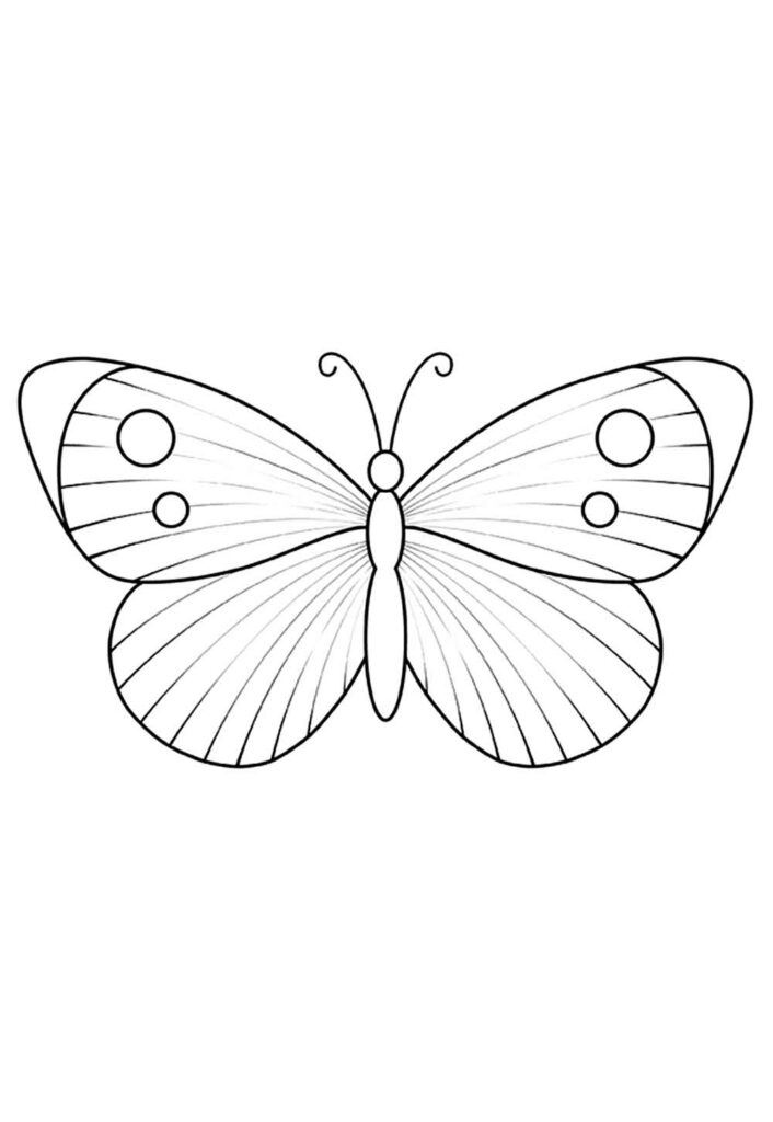 Molde de Borboleta Vazada