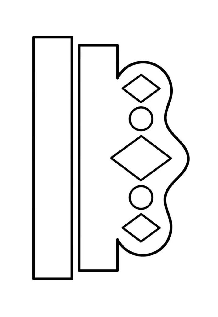 Moldes de Coroa para imprimir