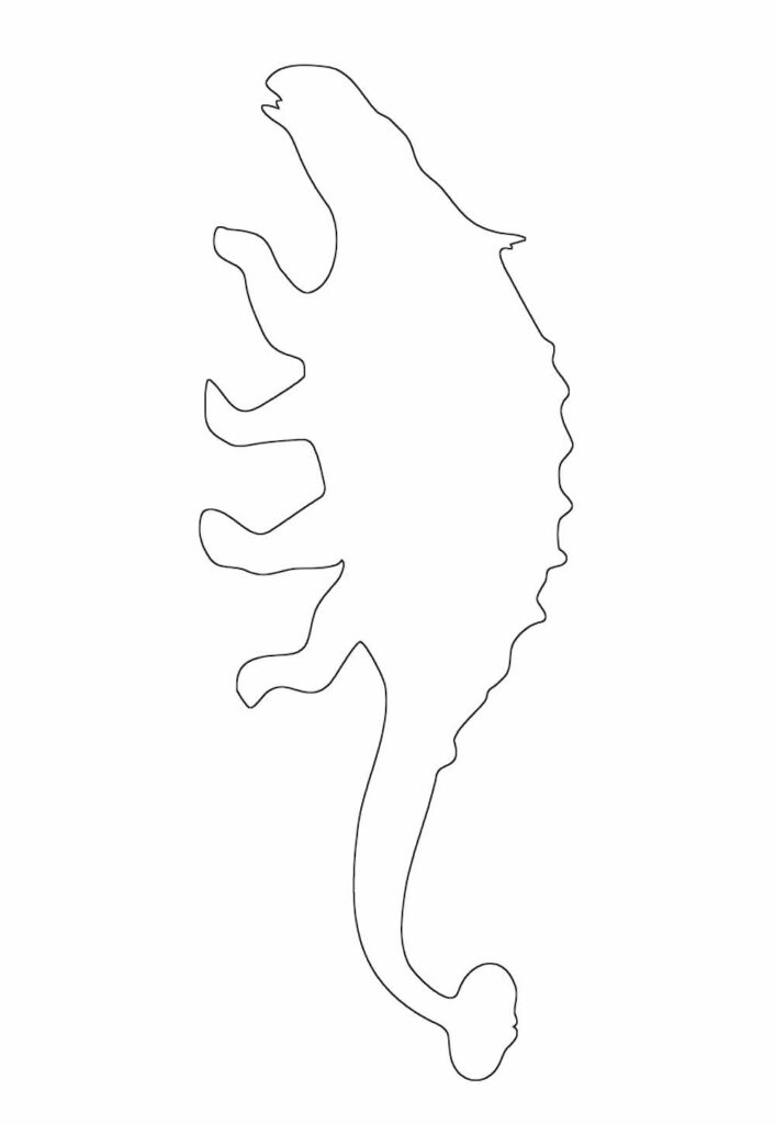 Molde de Dinossauro