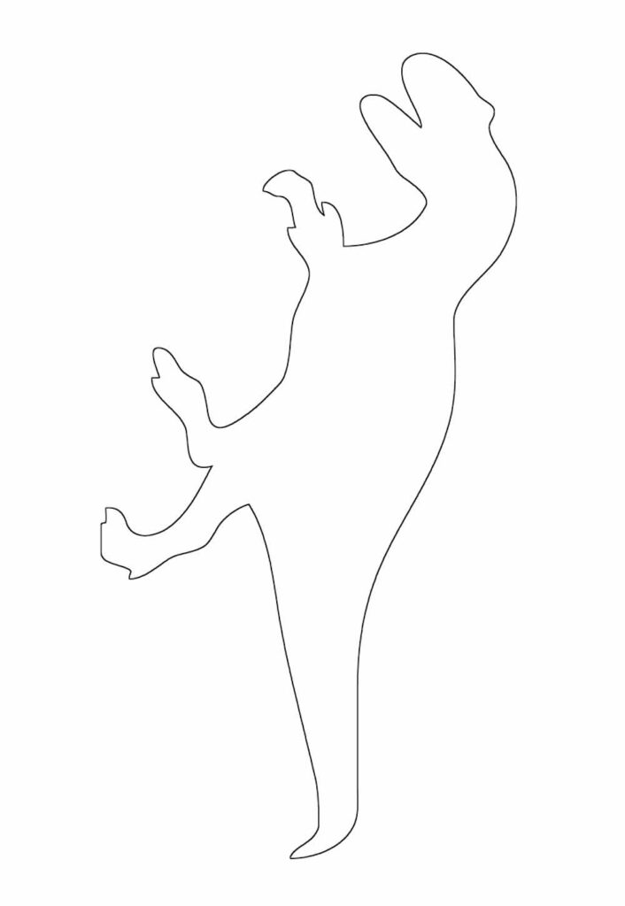 Molde de Dinossauro de T-Rex