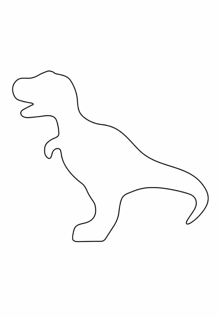 Moldes de Dinossauro para Imprimir
