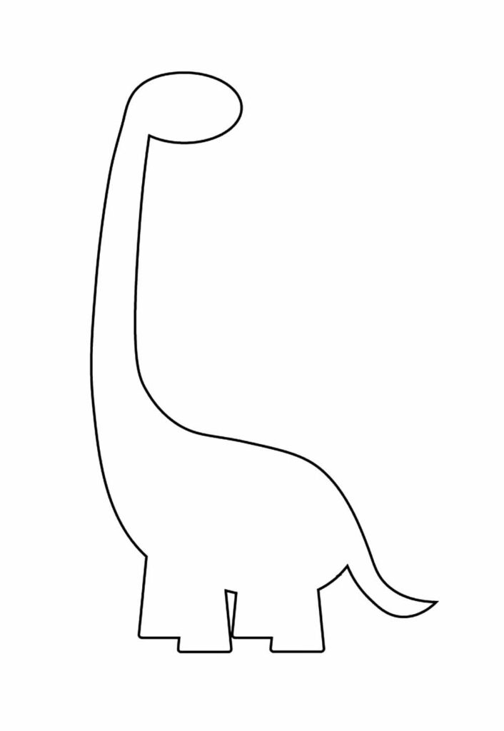 Molde de Dinossauro
