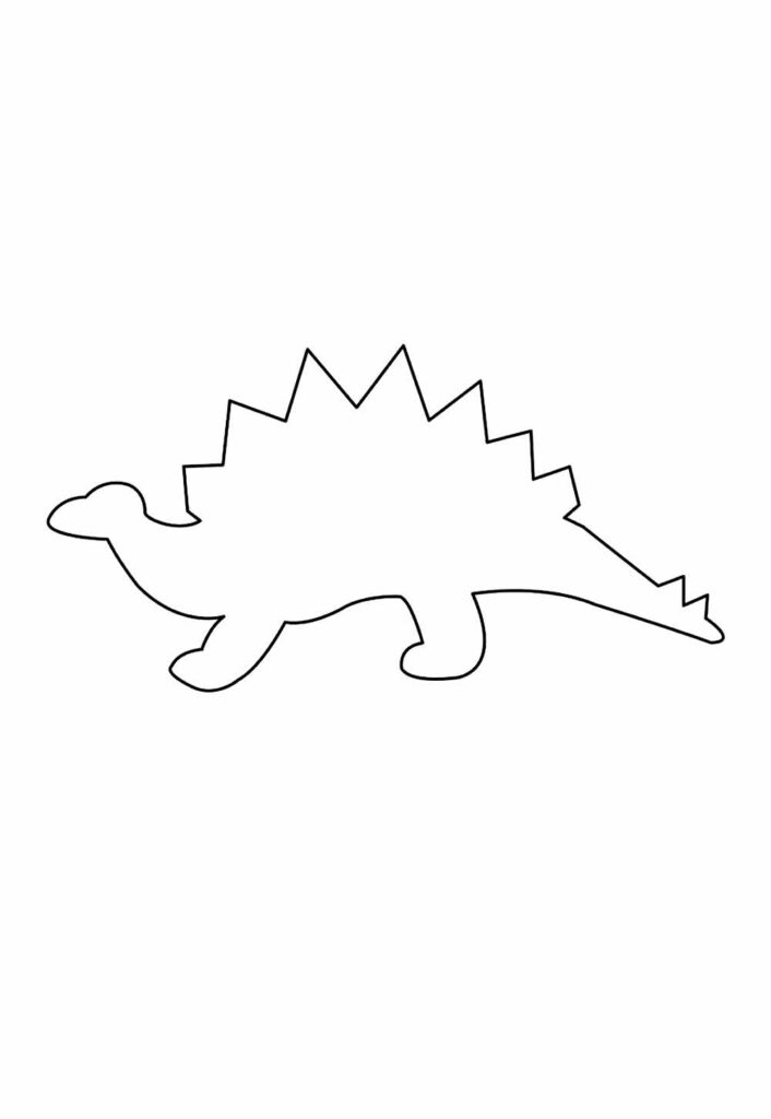 Molde Dinossauro Imprimir