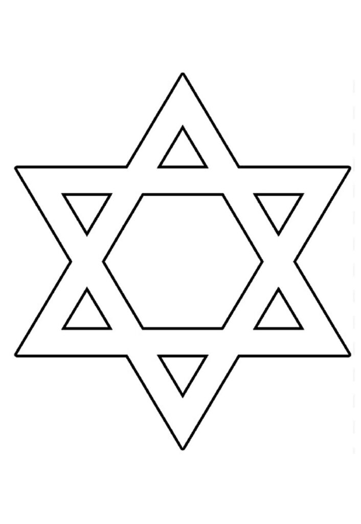Molde de Estrela de Davi
