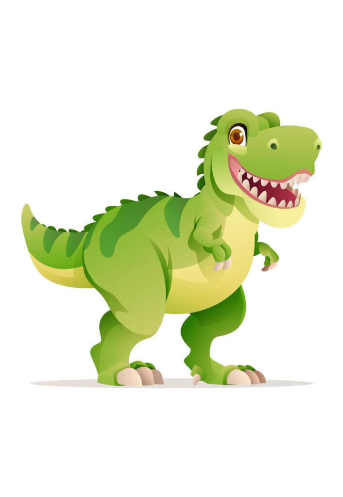 T-Rex para imprimir