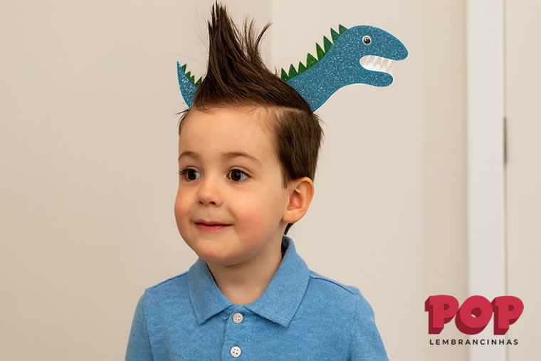 Cabelo Maluco com Dinossauro
